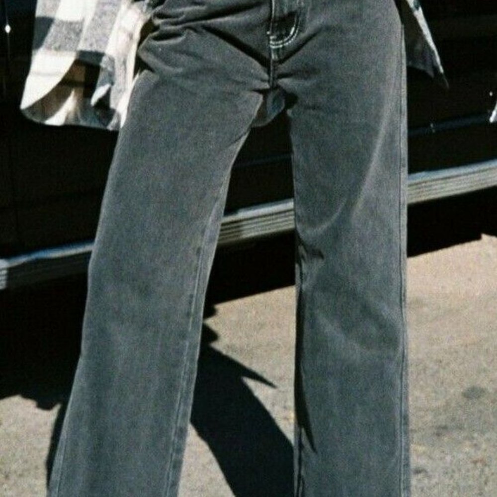 NEW PRINCESS POLLY & Delaney Childs - BOUNDLESS DENIM JEANS BLACK